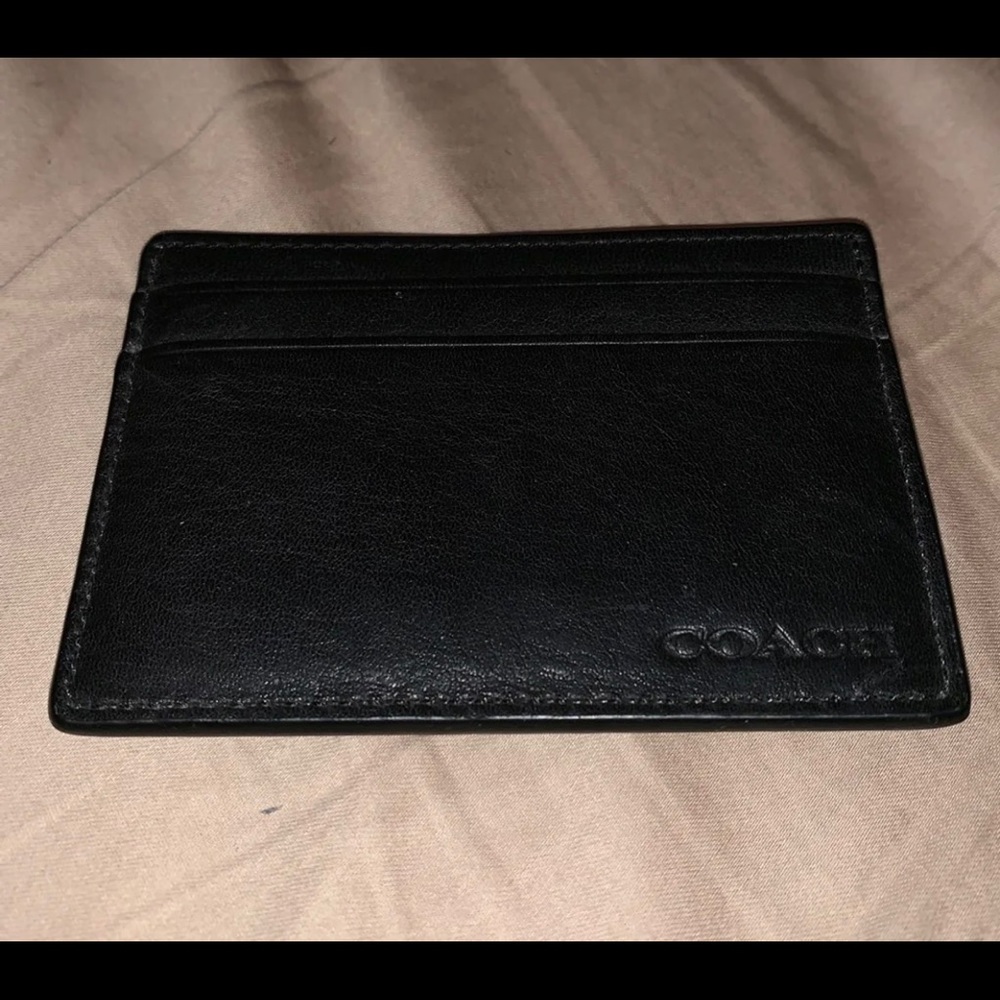 Coach card holder / money clip